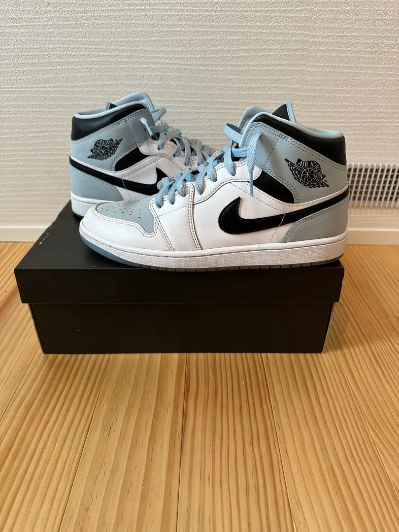 ナイキ エアジョーダン1 ミッド \"アイスブルーヌバック\" 3/14発売｜Nike Air Jordan 1 Mid 