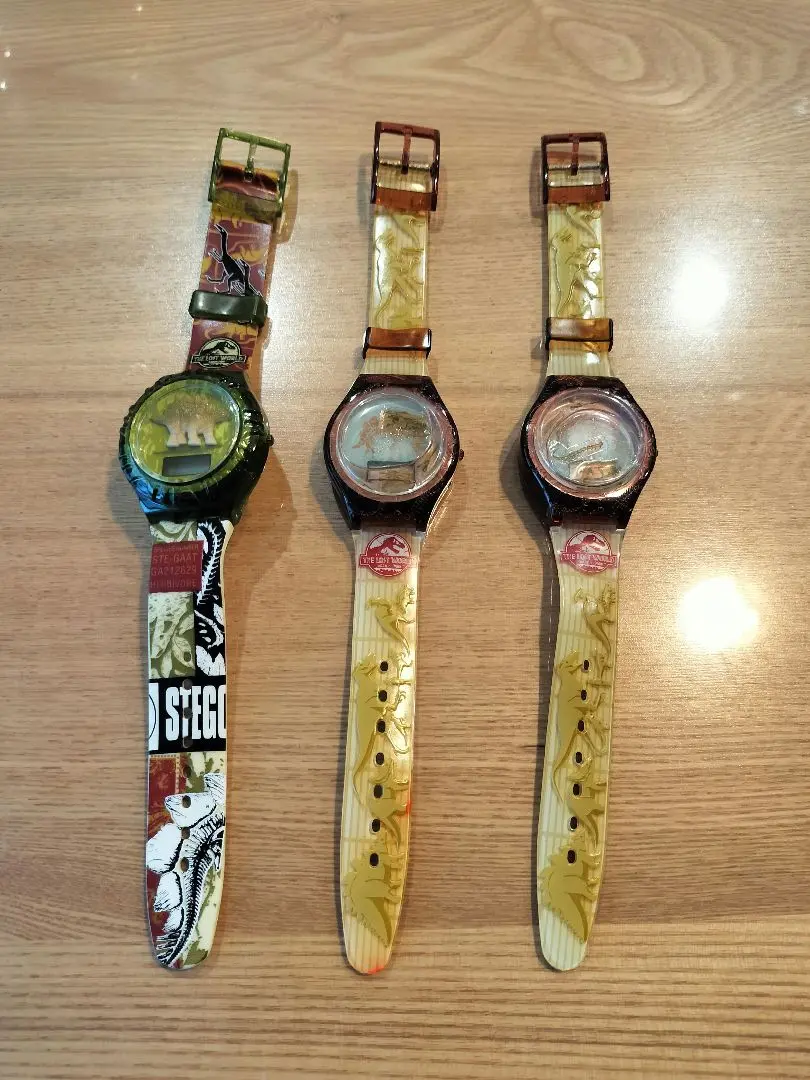 2005年バーガーキングコラボ スターウォーズ腕時計 Complete set of 6 Stars Wars promotional watches from Burger