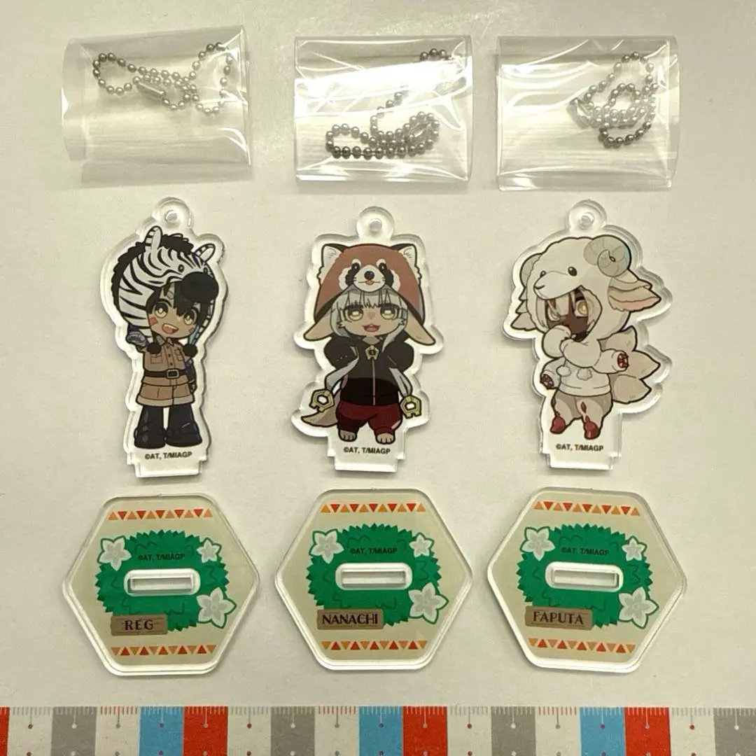 【中古】メイドインアビス 群馬サファリパーク アクリルスタンド 全種類セット 2025年最新】群馬サファリパーク メイドインアビスの人気