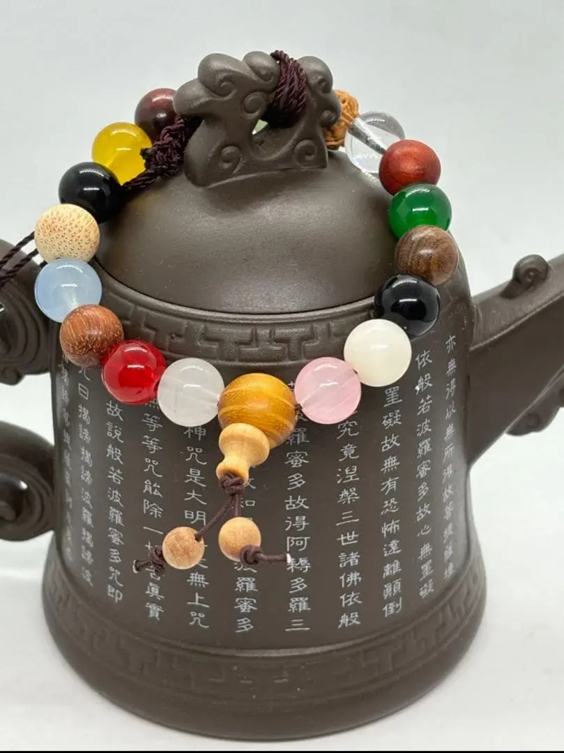 Thumbnail of Excellent Condition "Eighteen Types" Bodhi Seed Prayer Beads 3834-2/2