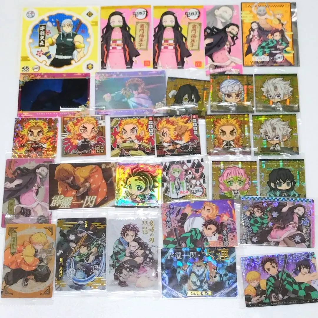 Thumbnail of Kimetsu no Yaiba Card Stickers etc. Bundle