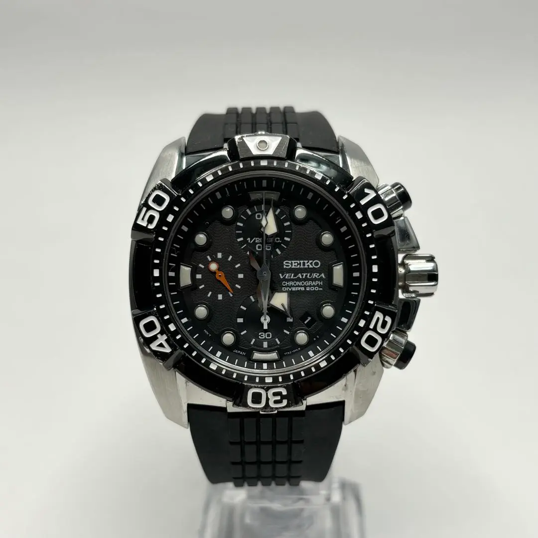 SEIKO　VELATURA  DIVER'S ベラチュラ　ダイバー RARE Seiko Velatura SNDA63 7T92 orange 200m scuba diver's