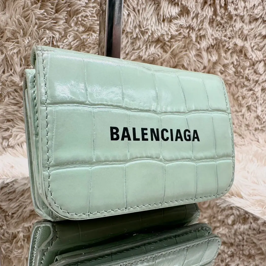 ✨正規品＆超人気商品‼️✨バレンシアガ エブリデイ グリッター 三つ折り財布 BALENCIAGA 銀座店 バレンシアガ エブリデイ ウォレット ミニ