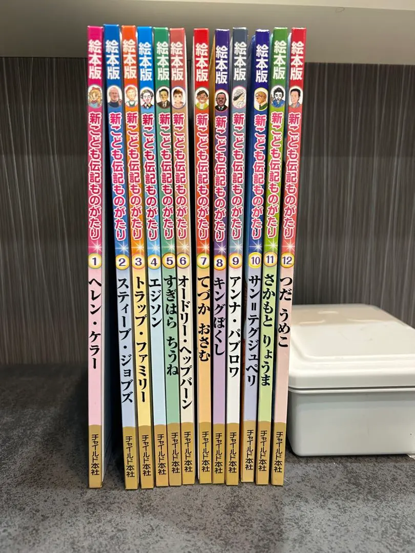 【截止11/24】繪本版 新兒童傳記故事 全12卷 的縮圖