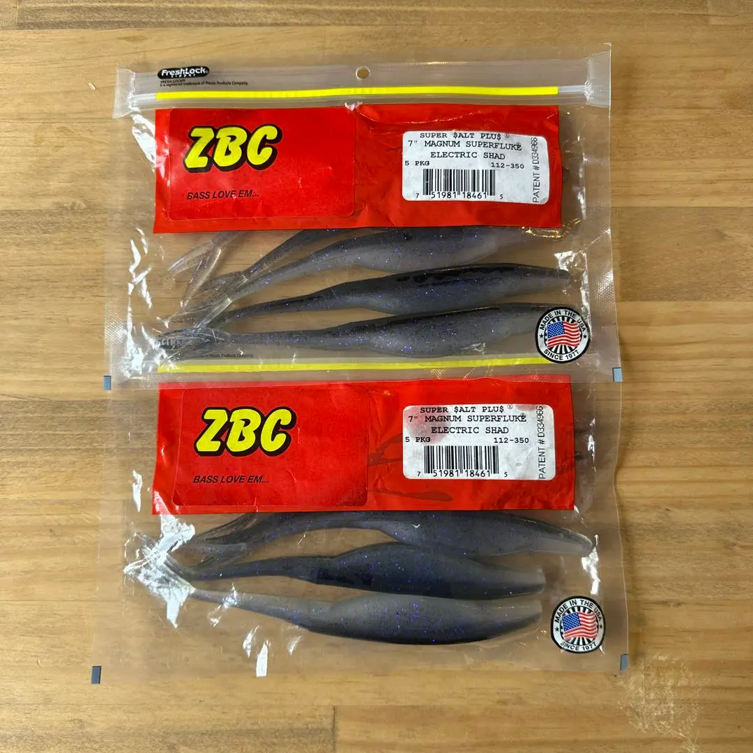 Fluke 釣り竿 フルーク フィッシングルアー フルーク釣具 パーカー マグナムスーパーフルーク 5p.2 売り切りセール : ルアー&ロッド