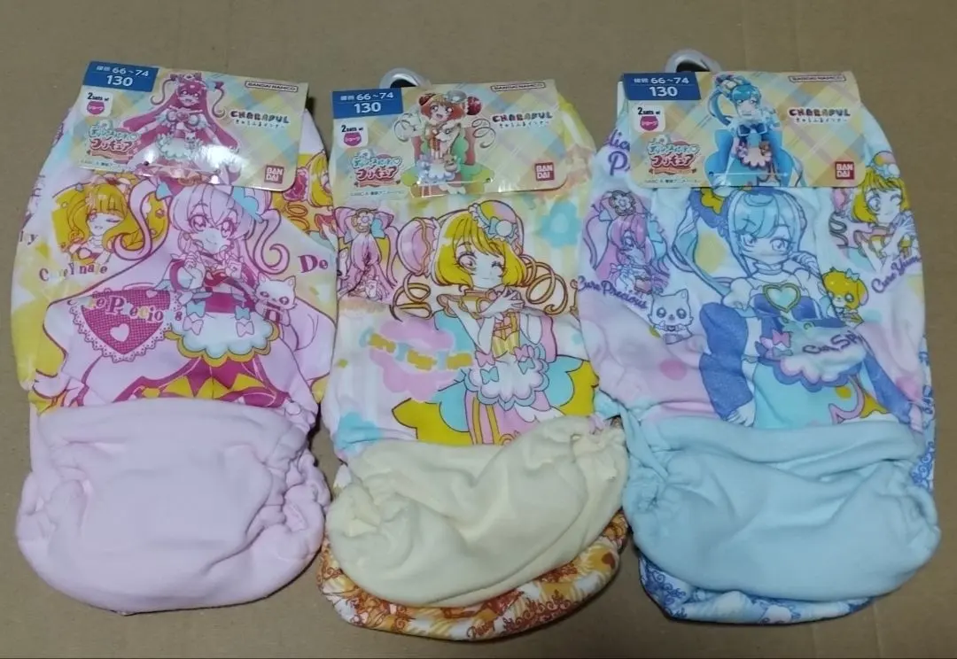Thumbnail of Delicious Party Pretty Cure Dress Up Pattern Size 130, Set of 3