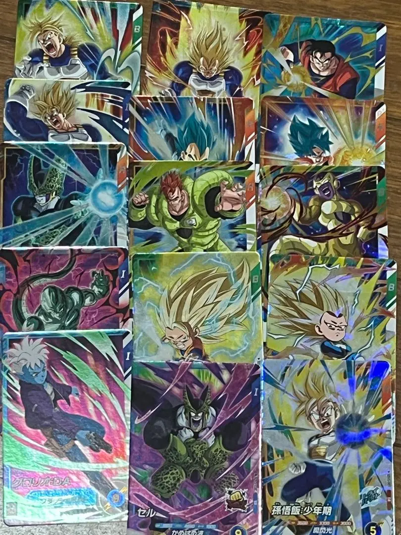 Thumbnail of Dragon Ball Super Divers ☆ SDV5 Series SR 15-Card Complete Set