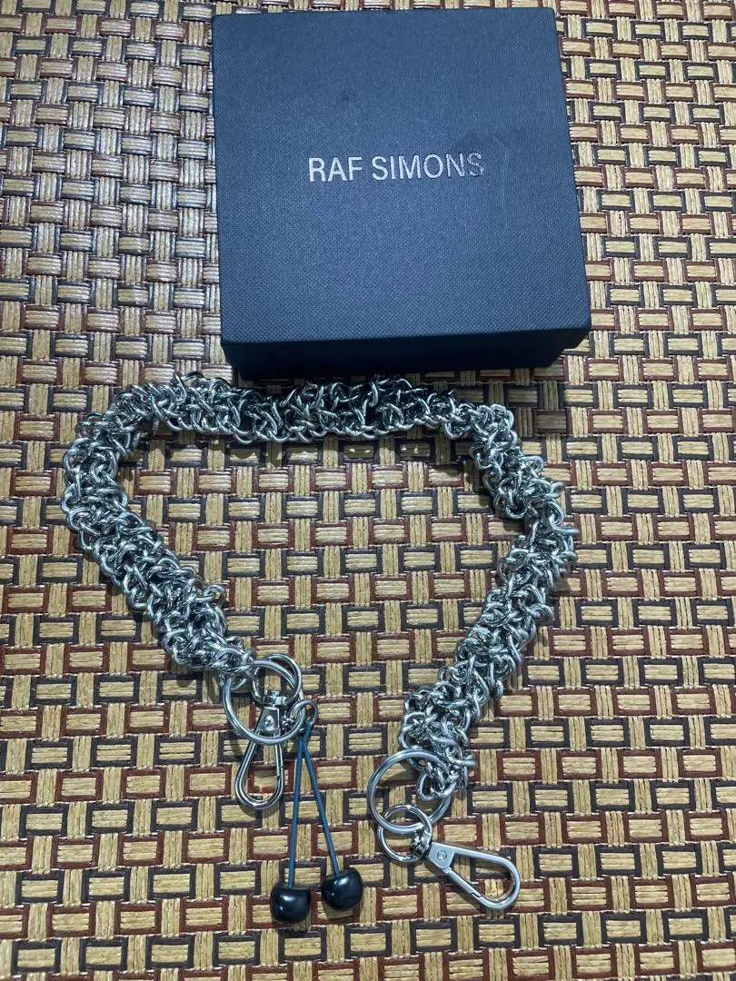 RAF SIMONS cherry wallet chain チェリーチェーン