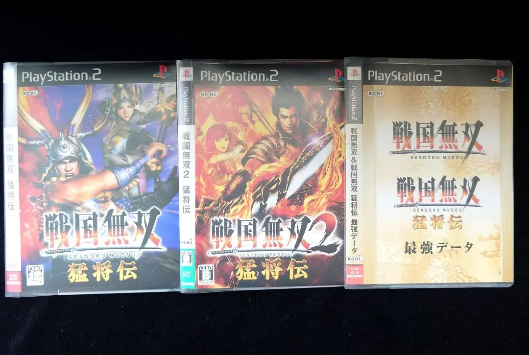 超激レア【新品未開封】プレステ2 戦国無双 猛将伝　戦国無双 最強データ　セット 911IpywMtqL._UF350,350_QL50_.jpg