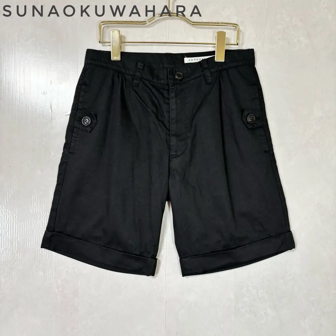 【スナオクワハラ 】ショートパンツ　コーデュロイ　SUNAOKUWAHARA 2025年最新】sunaokuwahara レディース ショートパンツ・ハーフ
