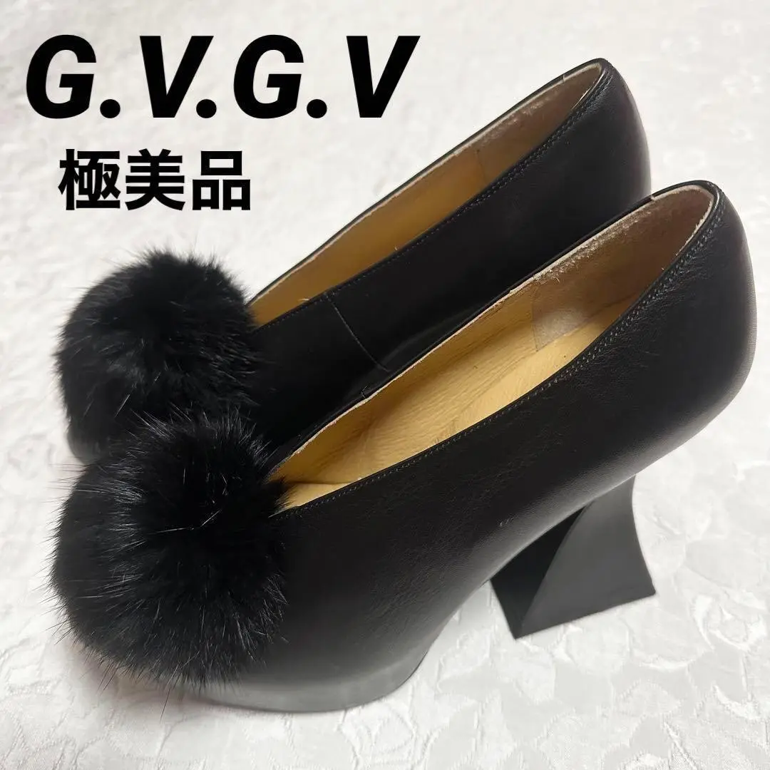 G.V.G.V. エナメル厚底パンプス Mサイズ G.V.G.V. エナメル厚底パンプス Mサイズ