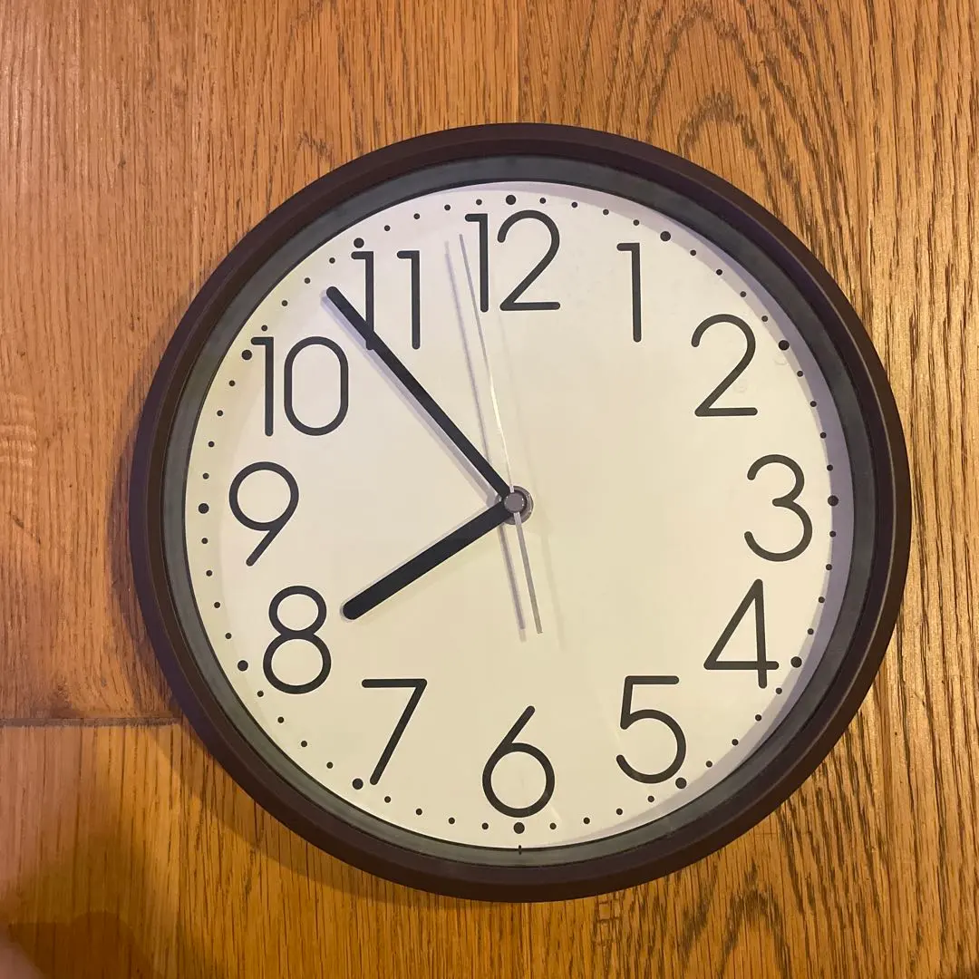 掛鐘 DCM-ECL702 棕色 直徑26cm DCM 的縮圖
