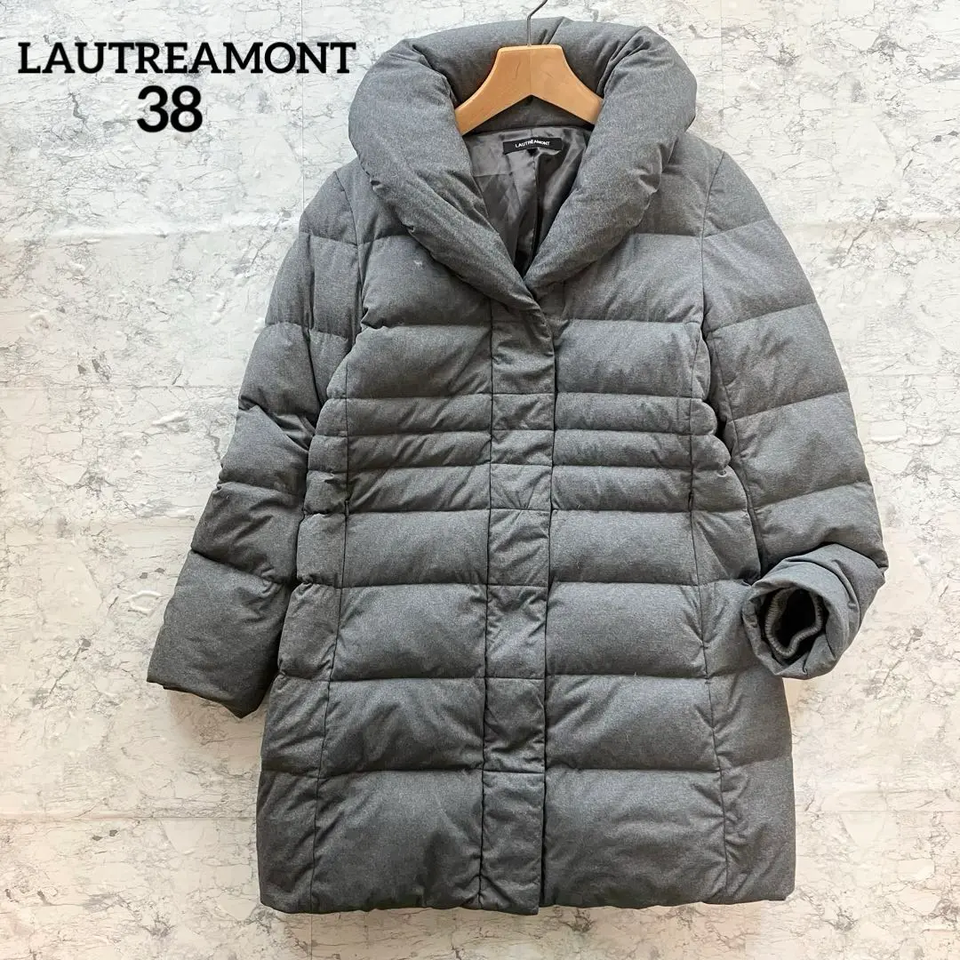 LAUTREAMONT ダウンジャケット フード付 ファー付 キルティング 40 xlx-1011jacket11-1.jpg