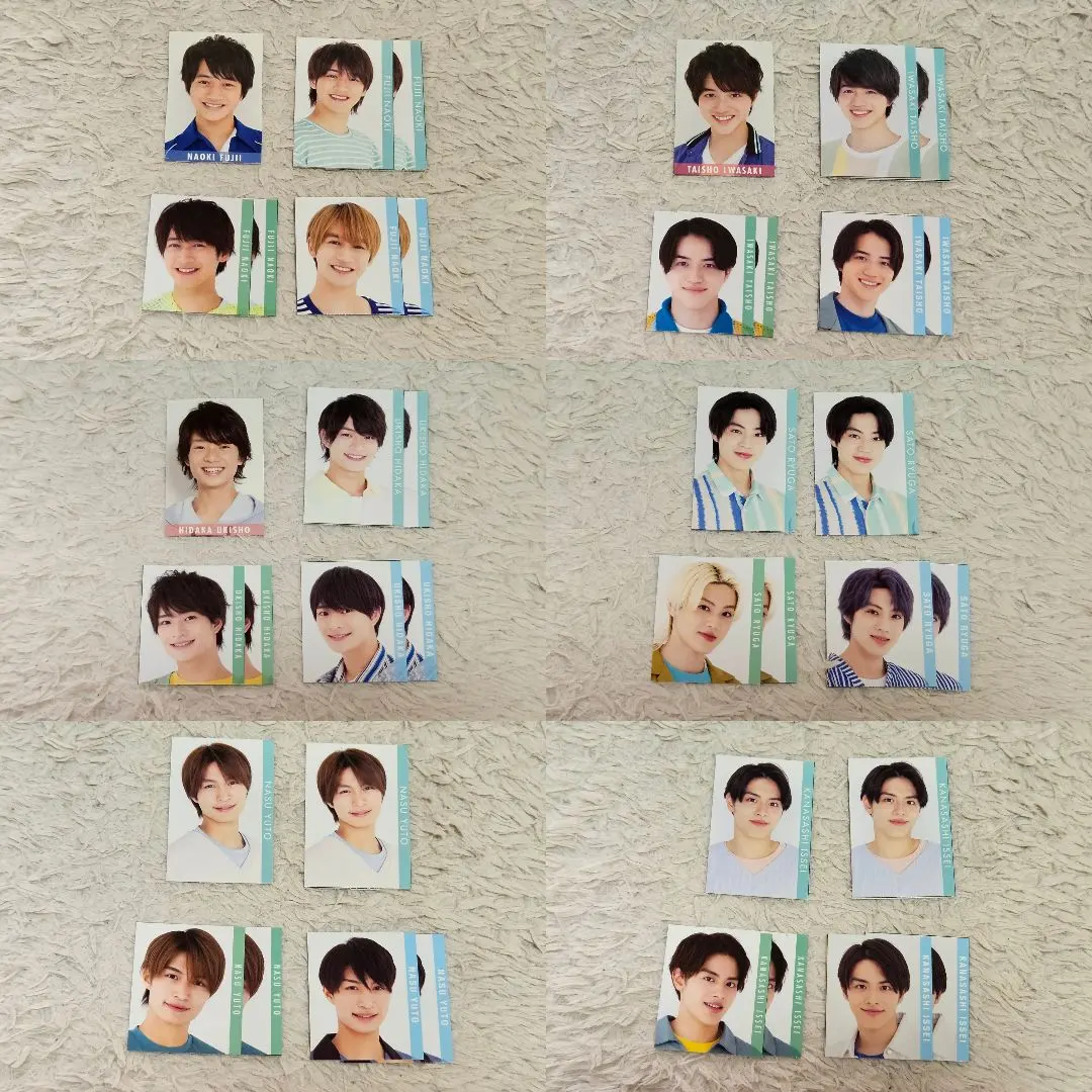 Thumbnail of 【3 Images】 Bishonen Data Card & Thick Paper Card Set