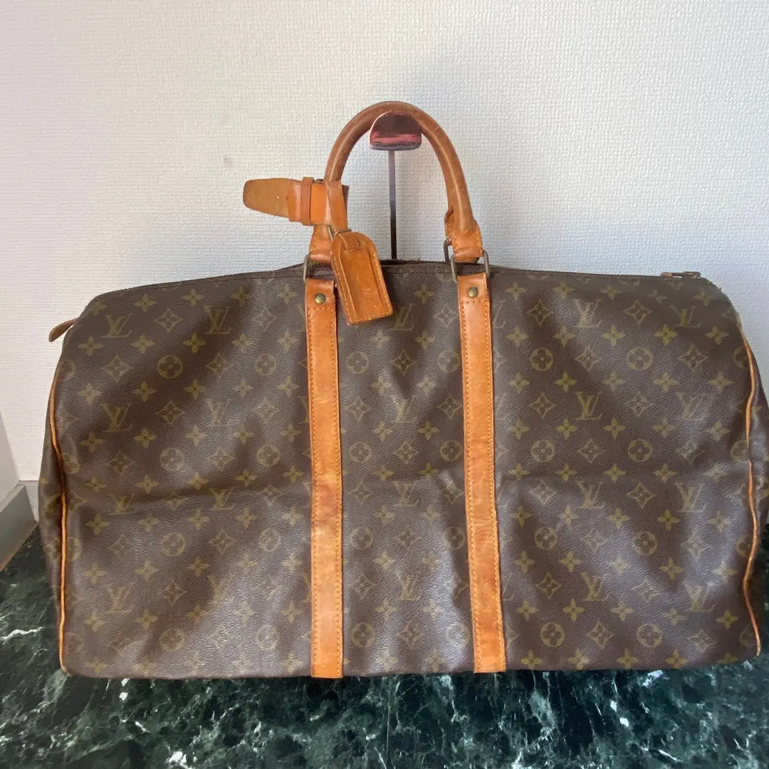 Thumbnail of ★7 Authentic Louis Vuitton Keepall 55 Boston Bag, Purchased from EcoRing