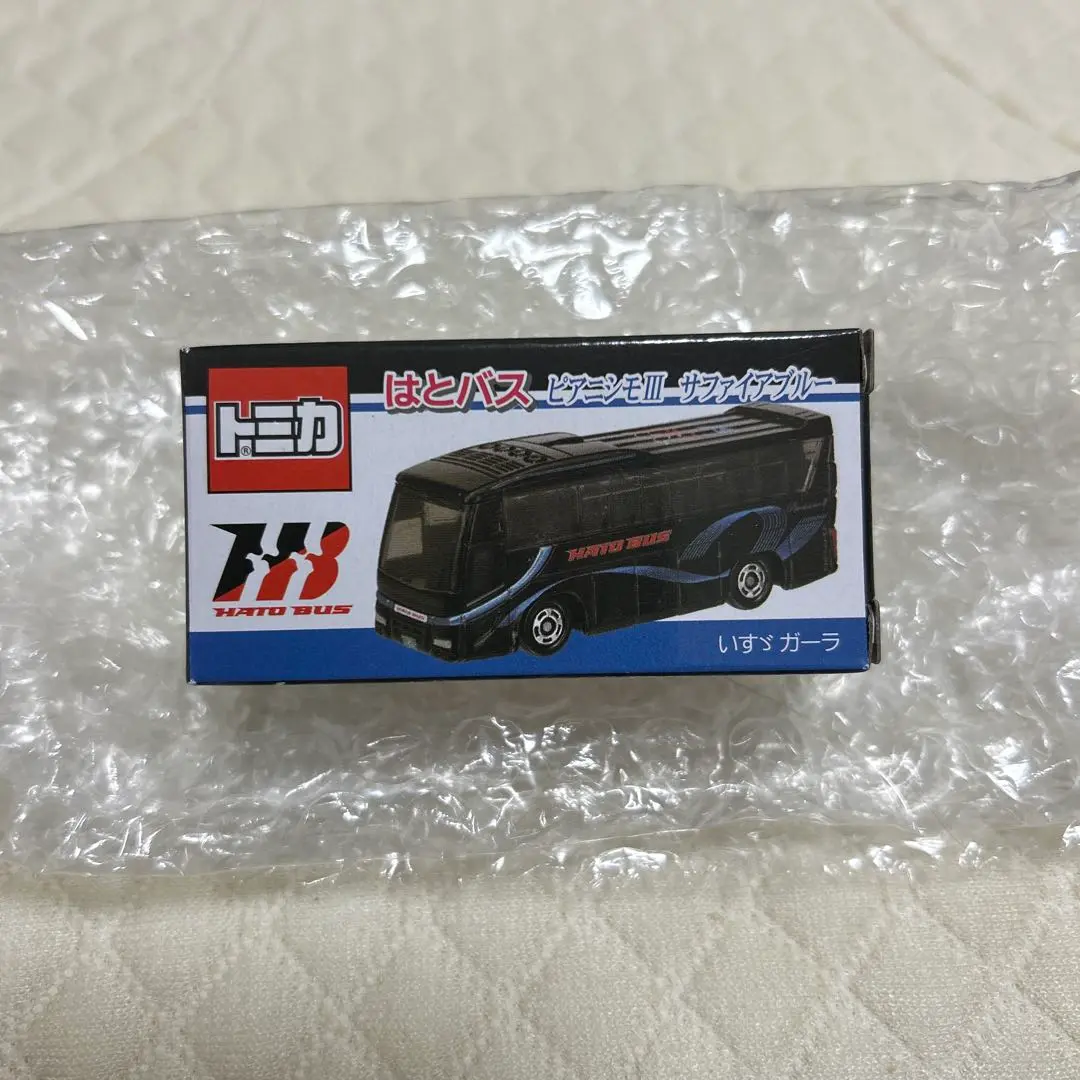 ミニカー　1/64 はとバス ピアニシモIII プラチナ 412号車(ブラック×ホワイト×レッド) [SH7-6404] 1/64 はとバス ピアニシモIII プラチナ (412号車) いすゞ ガーラ