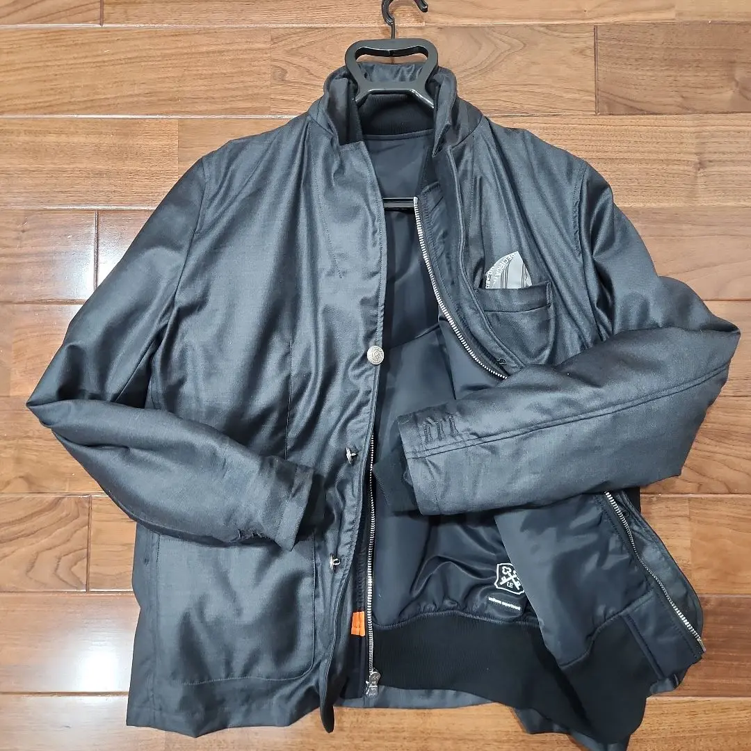 ジャケット・アウター SOPHNET. FLIGHT JACKET XL SOPH. | Louise Bourgeois FLIGHT JACKET(XL BLACK):