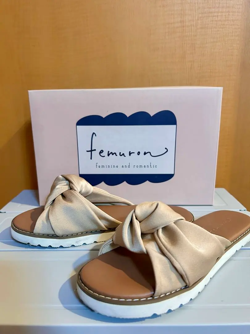 Thumbnail of Satin Flat Sandals