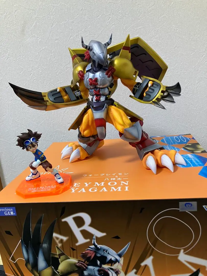 MegaHouse - 未開封　Precious G.E.M. ウォーグレイモン＆八神太一 【再販】 Precious G.E.M.シリーズ デジモンアドベンチャー ウォー