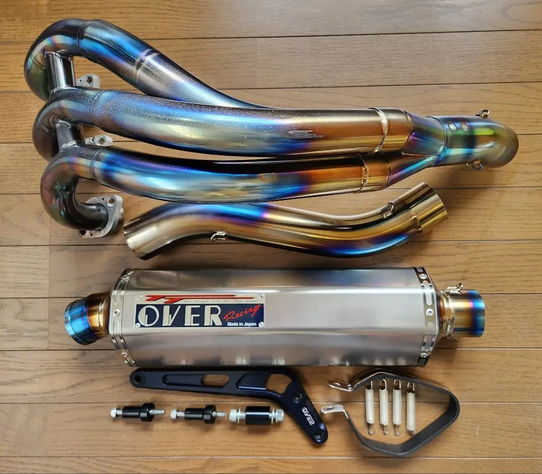 オーバーレーシング　チタンフルエキ　MT09 RN52J RN34J 　車検対応 オーバーレーシングチタンフルエキMT09 RN52J RN34J 車検対応