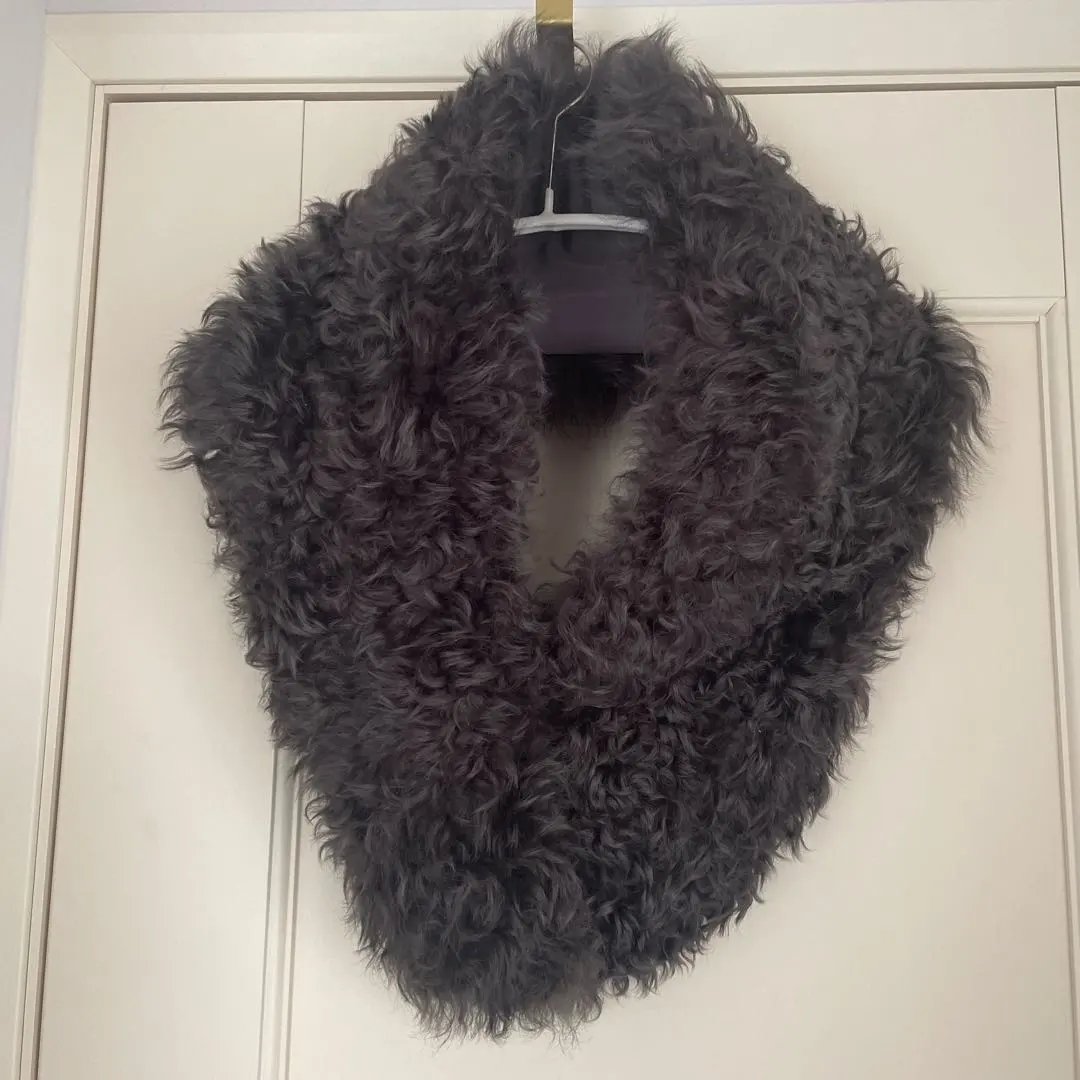 Thumbnail of CHRISTIAN AUJARD Dark Gray Snood