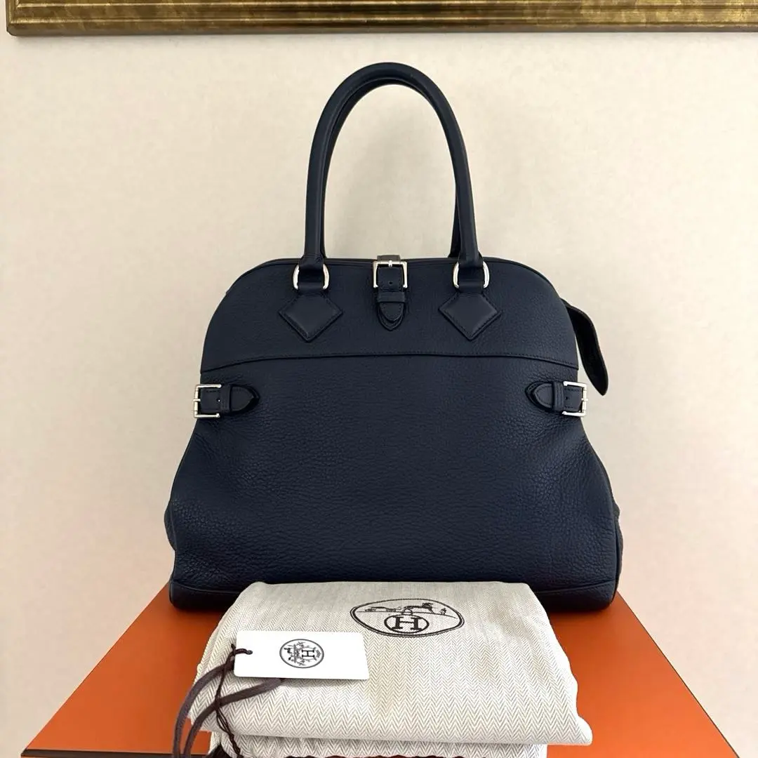 HERMES アトラス35 ボストン ハンドバッグ HERMES （中古）エルメス アトラス 35 ボストン ハンドバッグ