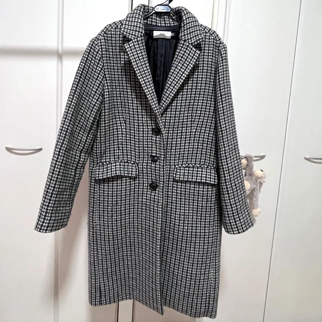 Thumbnail of AZUL by moussy Houndstooth Long Coat