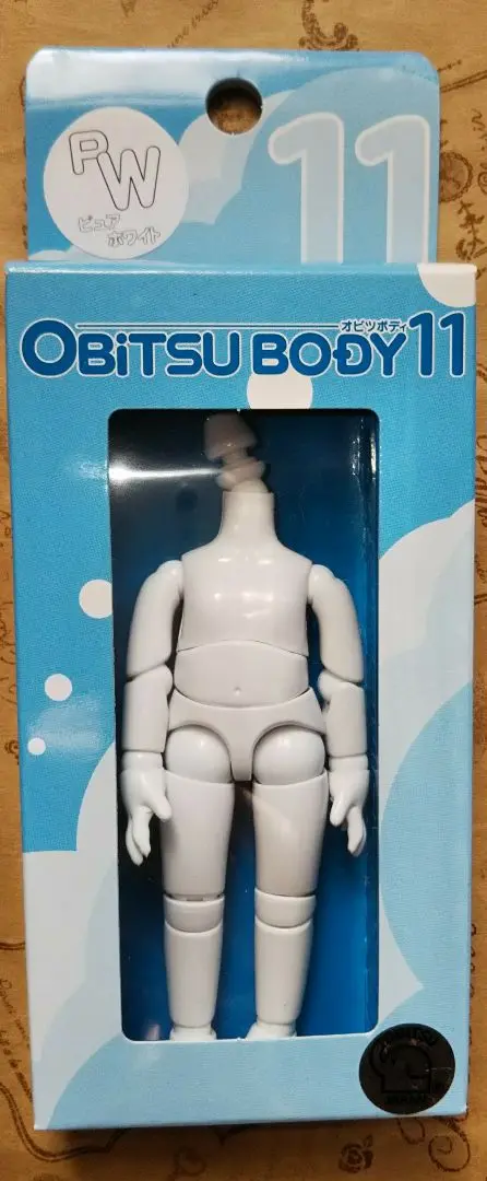 OBITSU - オビツ11 オビツボディ 素体 黒 白 ブラック【レア】&amp; ピュアホワイト 2点 オビツ11 オビツボディ 素体 黒 白 ブラック【レア】& ピュア