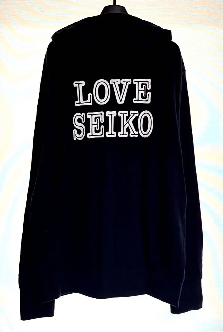 値引可】完売!松田聖子★Seikoちゃん♡ジップアップパーカーXLネイビー♪新品 2025年最新】松田聖子 パーカーの人気アイテム - メルカリ