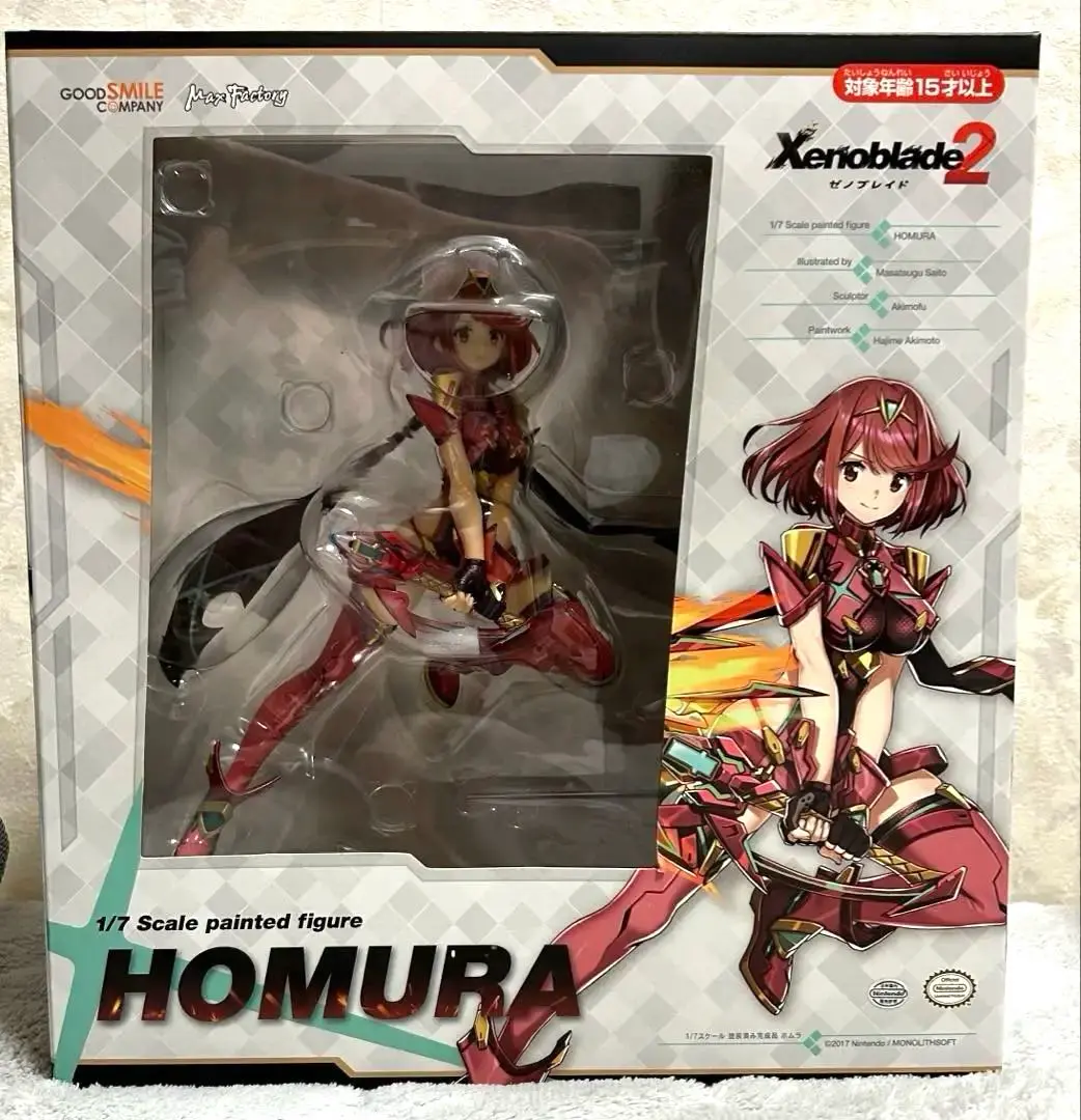 【新品未開封】ゼノブレイド2 ホムラ&ヒカリ 1/7 セット ゼノブレイド2」、「ホムラ」と「ヒカリ」の1/7スケール