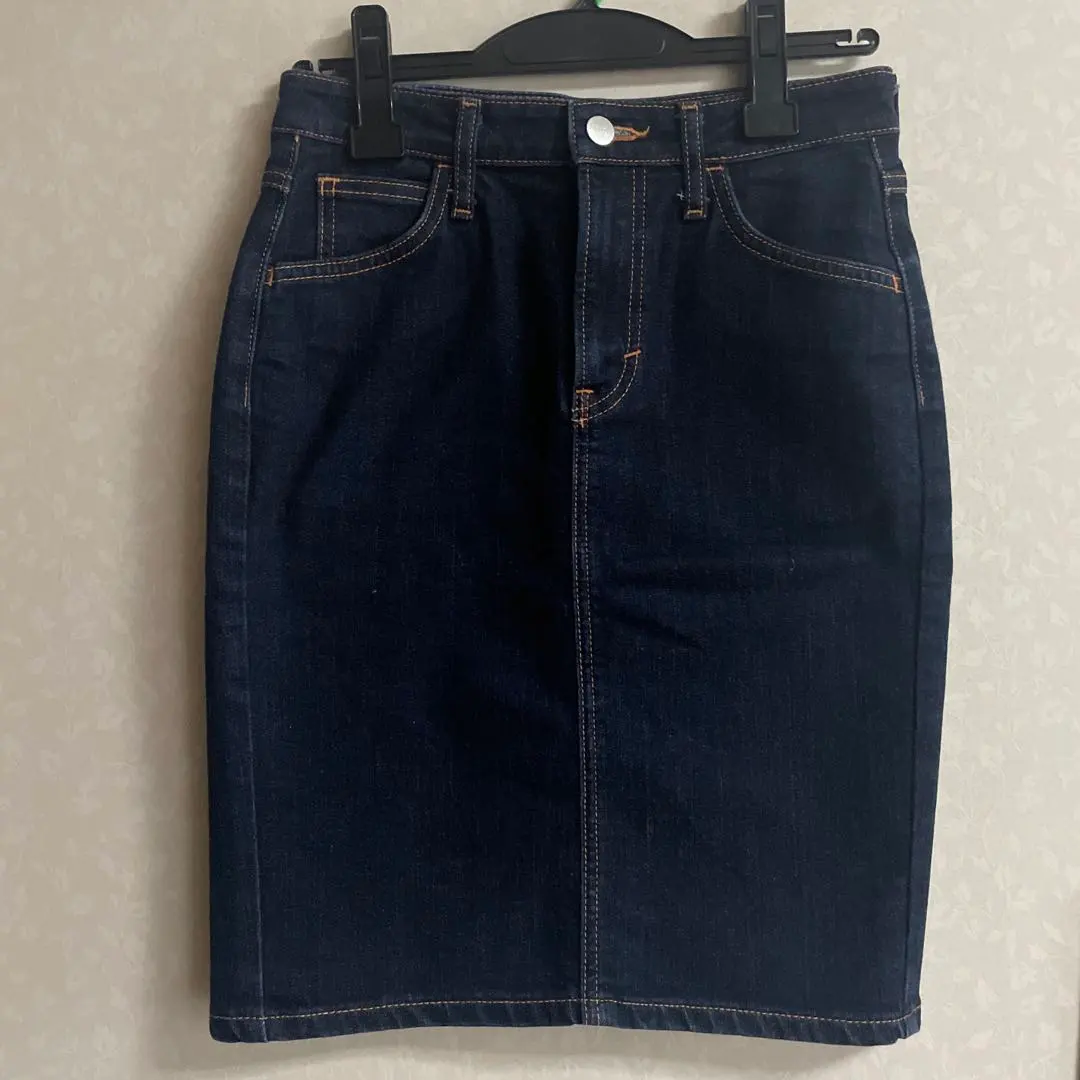 Thumbnail of Wrangler × SENSE OF PLACE Denim Tight Skirt