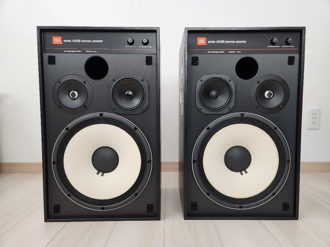 JBL 4312E BK CONTROL MONITOR スピーカー Yahoo!オークション - JBL 4312E BK CONTROL MONITOR ペア