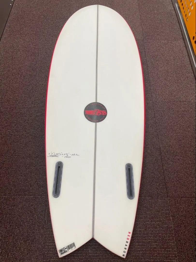 JS INDUSTRIES レッドバロン 5.8 JS INDUSTRIES SURFBOARDS ジェイエスインダストリー RED BARON