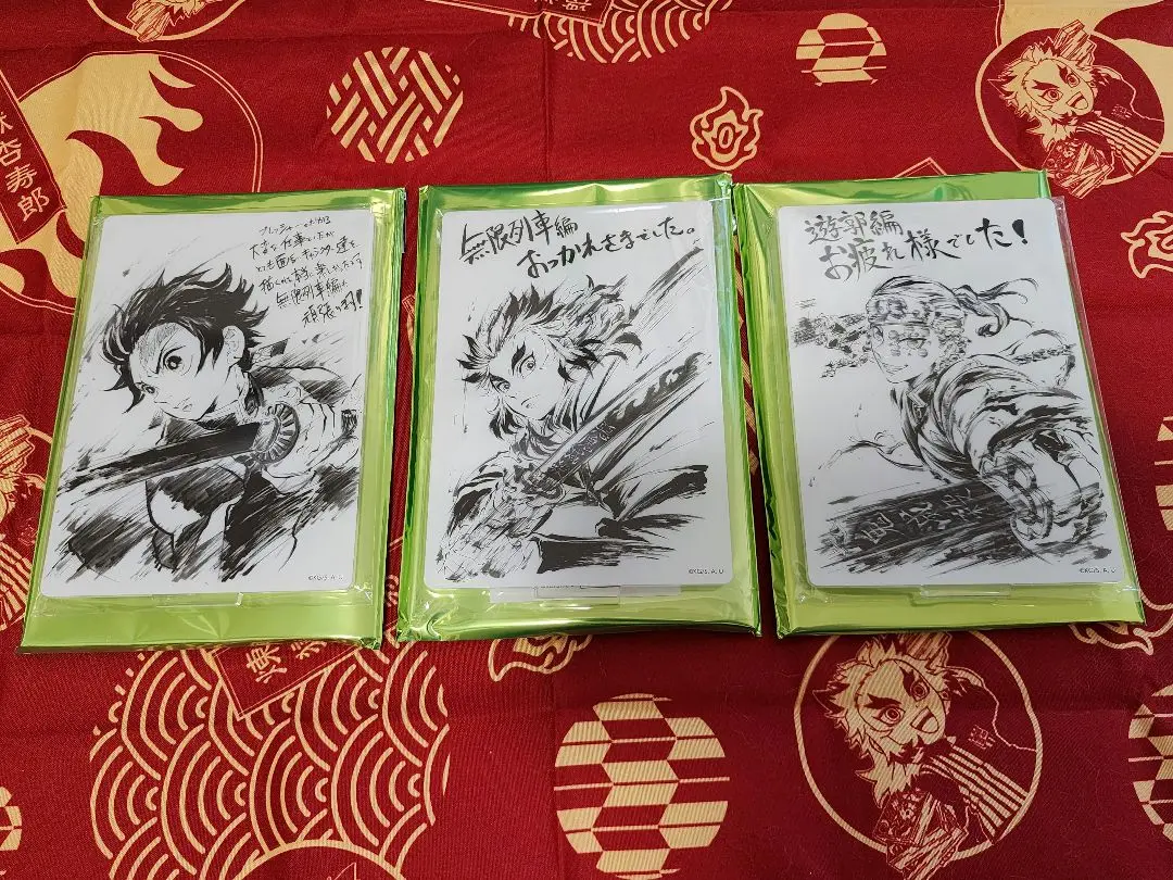 103 会場限定　鬼滅の刃 記念本 松島晃 ビッグアクリルスタンド　煉獄 アクリルスタンド・アクリルパネル 煉獄杏寿郎 「鬼滅の刃