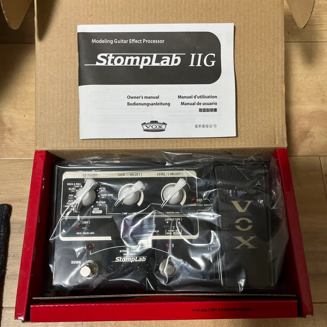 VOX StompLab IIB＋BOSS PSA-100(未開封) VOX Amps USA | Stomplab IB Bass Effect Processor | Shop Now