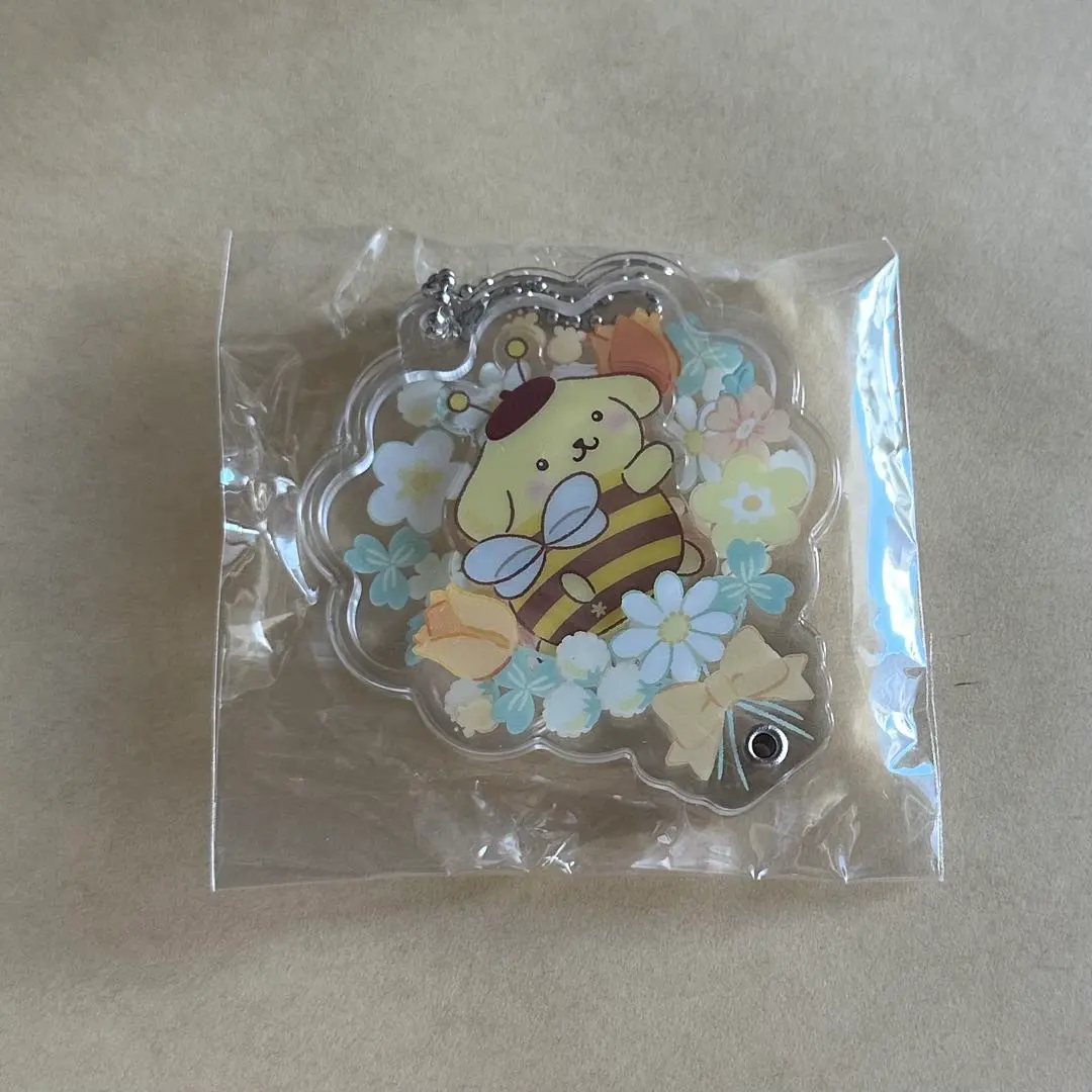 Thumbnail of Secret Custom Acrylic Charm: Flower, Pom Pom Purin