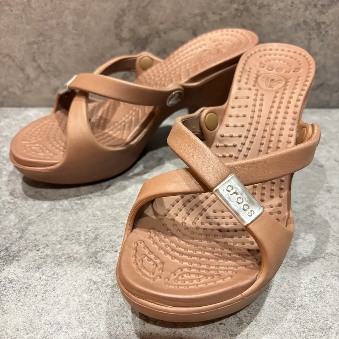 クロックス　crocs サイプラス　w4 ヒールサンダル 楽天市場】クロックス/CROCS サイプラス4ヒールW ヒールサンダル