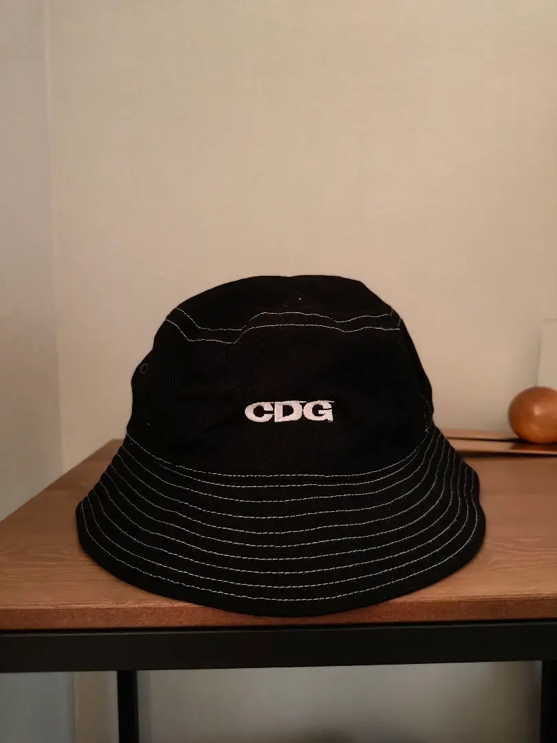CDG ガーメントダイ バケットハット ブラック COMME des GARCONS】CDG GARMENT DYED HAT ハット (COMME des