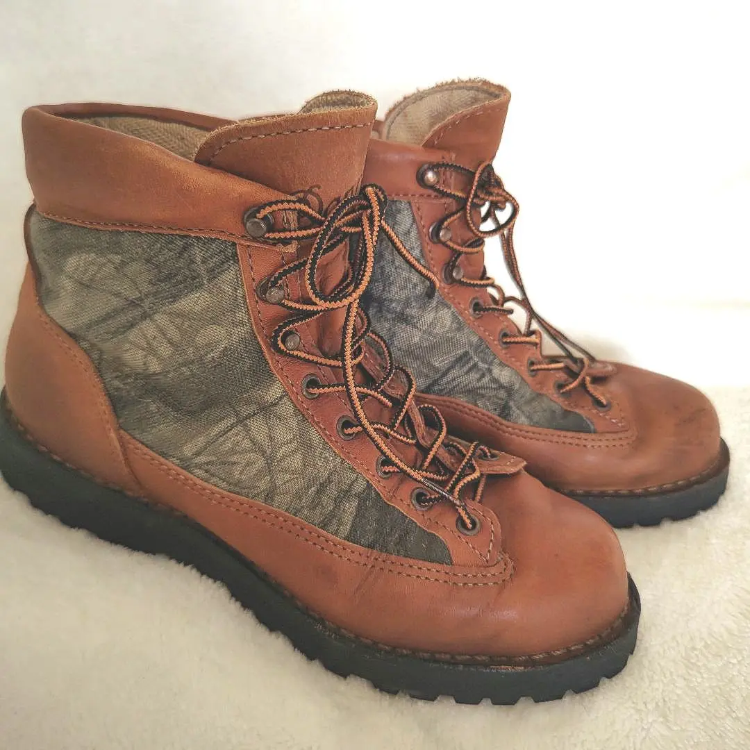 極希少品 ダナーライト リアルツリーカモ ブラウン US6.5 33002X Danner ダナーライト GORE-TEX カモ ブーツ 33002X 迷彩