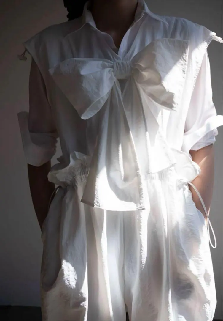【Bibiy】ビビィ　 新品未使用♡SARAH RIBBON TOP♡ ベージュ 2025年最新】bibiy. sarah ribbonの人気アイテム - メルカリ