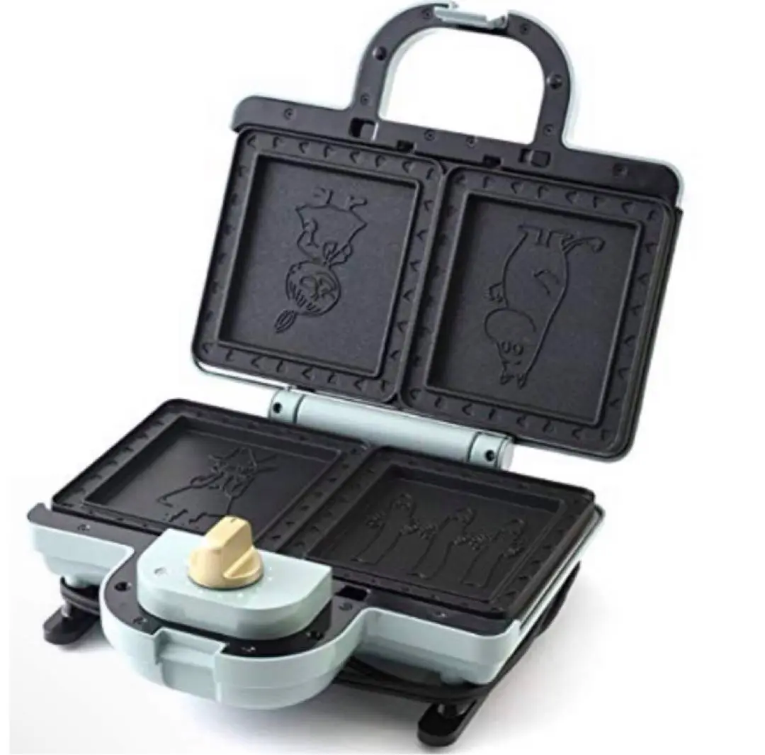 【未使用】BRUNO ムーミン ホットサンドメーカー ダブルBOE051-BGR BRUNO BRUNO ムーミン ホットサンドメーカー ダブル BOE051-BGR