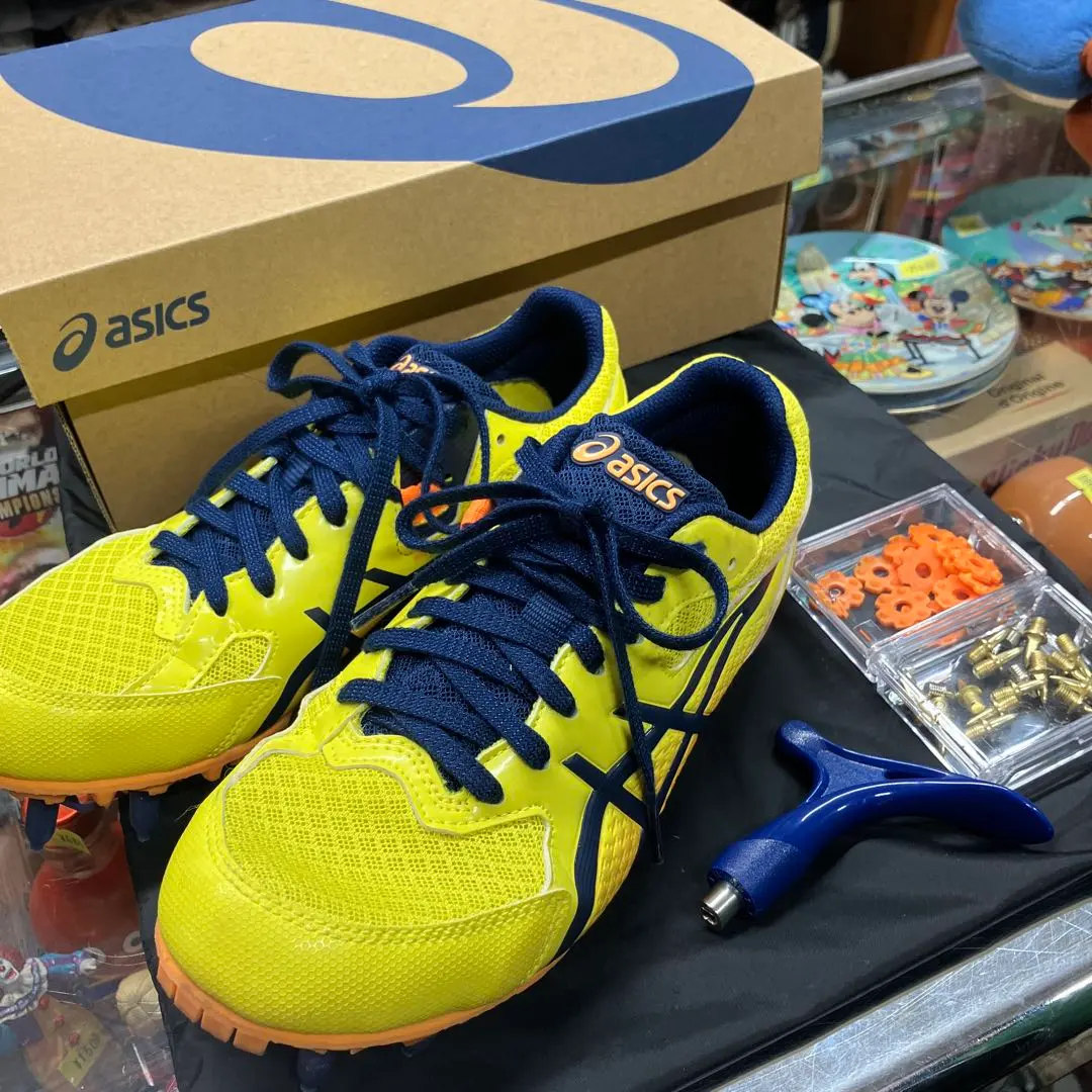 亞瑟士 田徑釘鞋 EFFORT13 24.5cm 美品 的縮圖