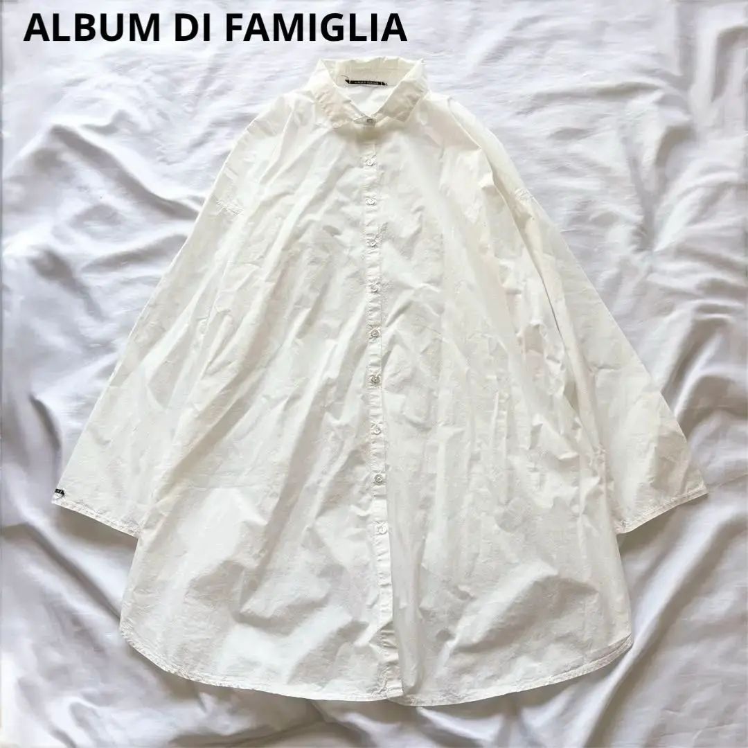 ミモザ♪新品☆album di famiglia ワンピース album di famiglia アルバム ディ ファミリア GONNA SALOPETTE T