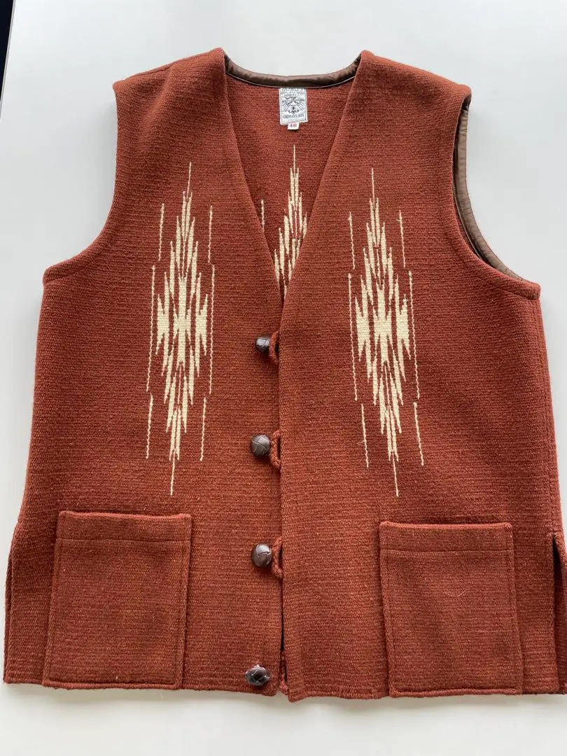 オルテガ(ORTEGA'S) CHIMAYO VEST LONG SELINA GRAY【46