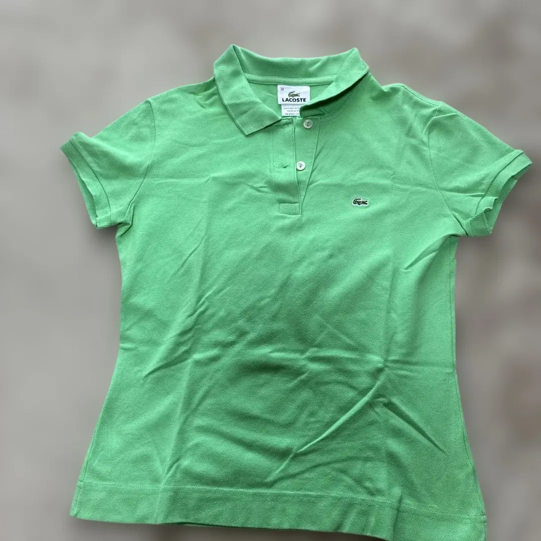 Thumbnail of LACOSTE Green Polo Shirt 38