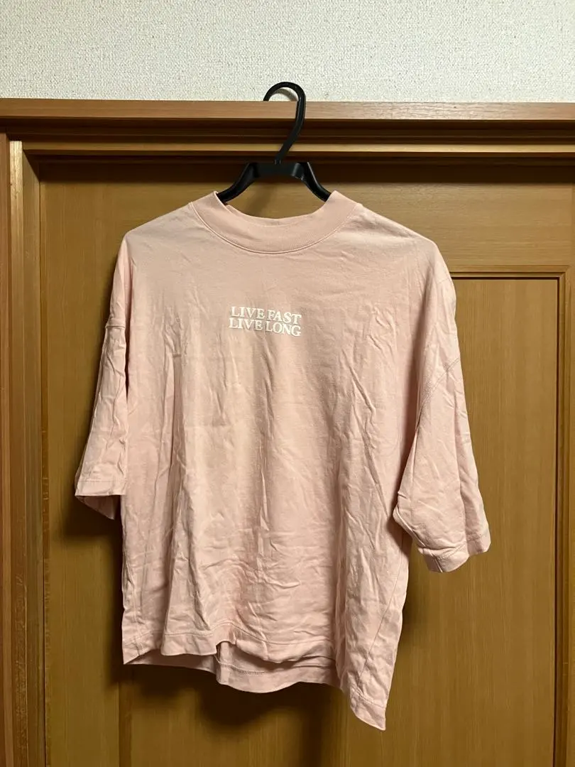 Thumbnail of ✴︎UNIQLO / 100% Cotton Short Sleeve Pale Pink T-shirt / Size M