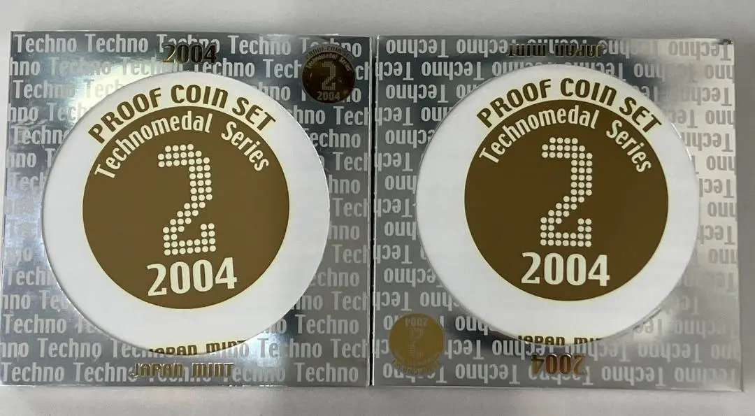 プルーフ貨幣セット 2004年 テクノメダルシリーズ2  3セット テクノメダルシリーズ 2 プルーフ貨幣セット 2004（平成16年