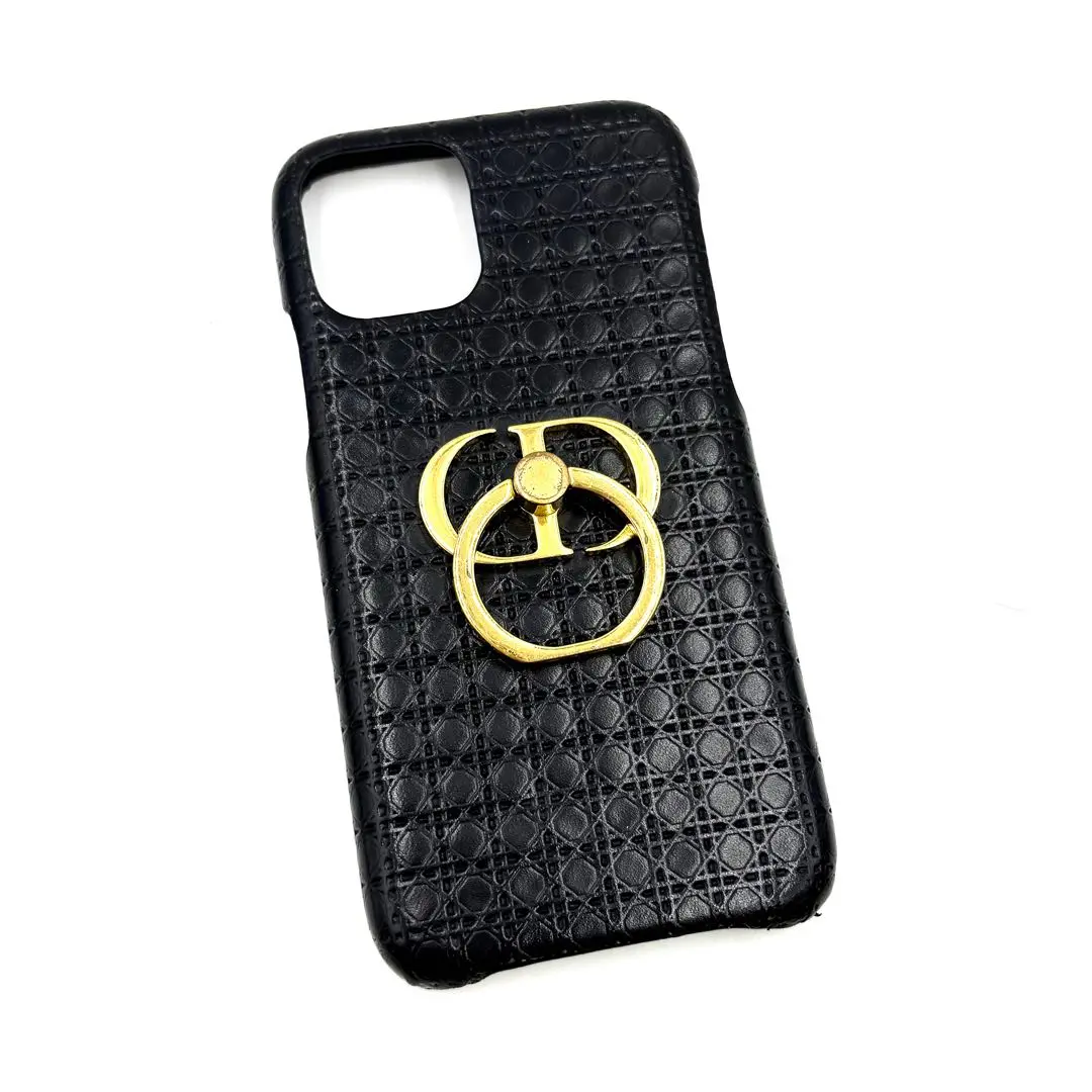 dior iPhone １１ケース　マットブラック ブラック（黒）系 Dior(ディオール) iPhone・スマホケース
