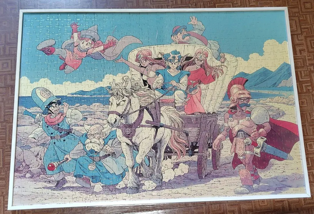 ドラゴンクエストIV　ジグソーパズル　７５０ピース　完成品 ドラゴンクエストIV ジグソーパズル 750ピース 完成品