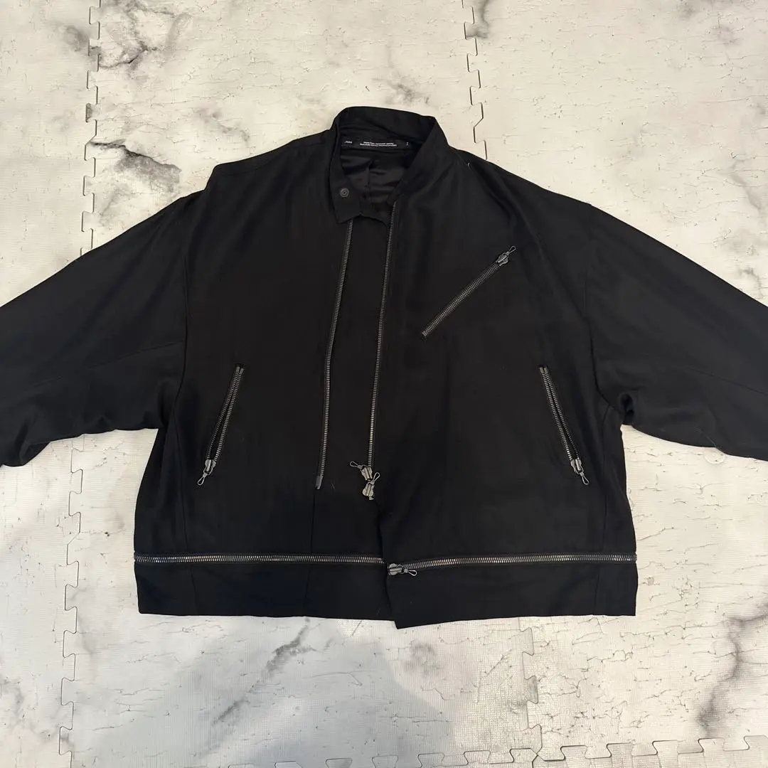 JULIUS ユリウス カウルネック 中綿ブルゾン ジャケット JULIUS - JULIUS ユリウス 23AW カウルネックジップアップ